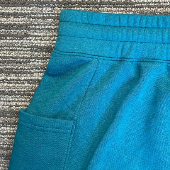 North Face NWT Evolution Teal French Terry Fleece Skirt Gorpcore Granola Crunchy - Picture 3 of 8